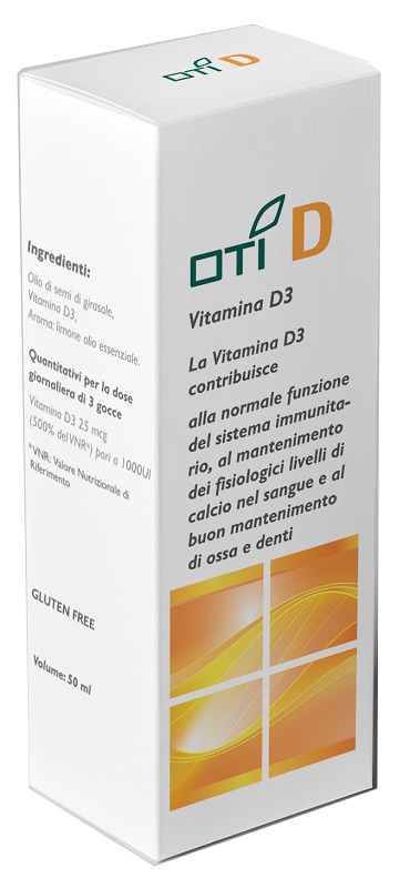 OTI D VITAMINA D3 GOCCE 50ML - Farmasanitas 