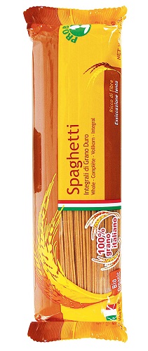 PASTA DI FRUMENTO INTEGRALE SPAGHETTI 500 G - Farmasanitas 