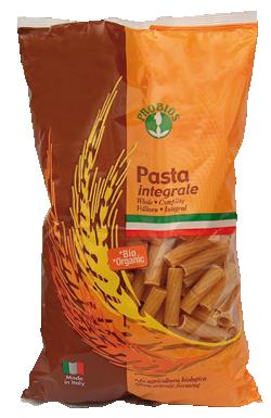 PASTA DI FRUMENTO INTEGRALE PENNE RIGATE 500 G - Farmasanitas 
