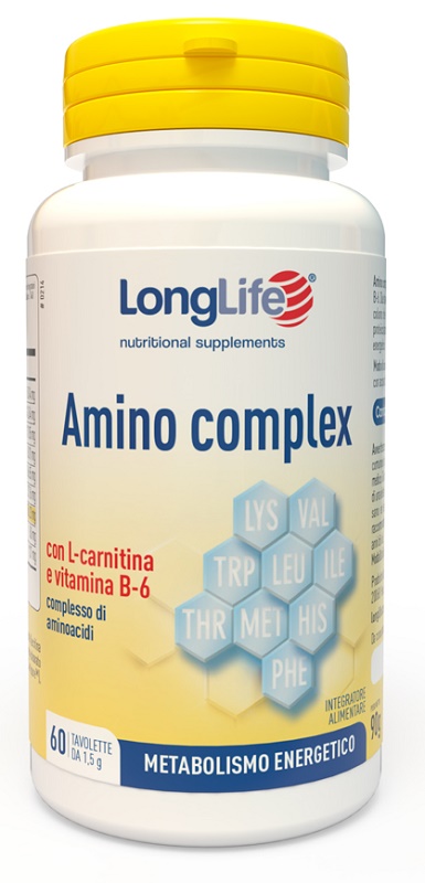 LONGLIFE AMINO COMPLEX 60 TAVOLETTE - Farmasanitas 