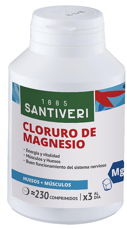 MAGNESIO CLORURO 230 COMPRESSE STV - Farmasanitas 