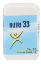 NUTRI 33 60 COMPRESSE - Farmasanitas 