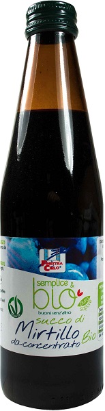 FSC SUCCO DI MIRTILLO DA CONCENTRATO BIO SENZA ZUCCHERI AGGIUNTI 330 ML - Farmasanitas 