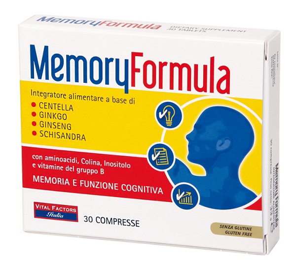 MEMORY FORMULA 30 COMPRESSE - Farmasanitas 