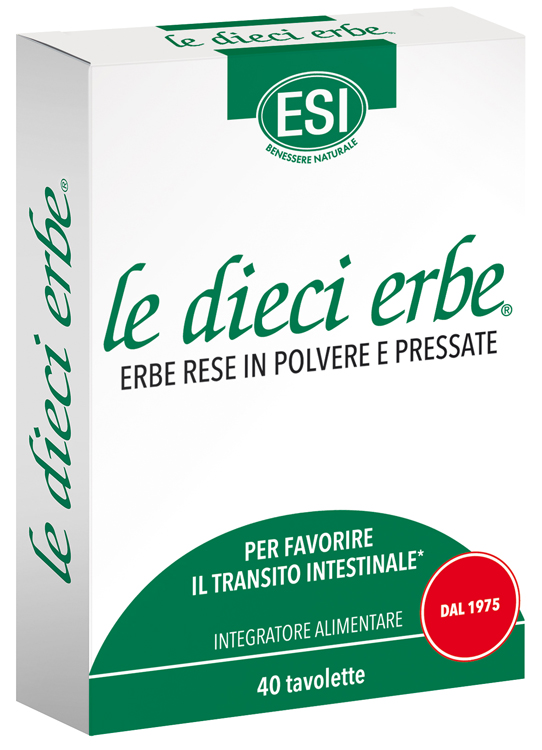ESI LE DIECI ERBE 40 TAVOLETTE - Farmasanitas 