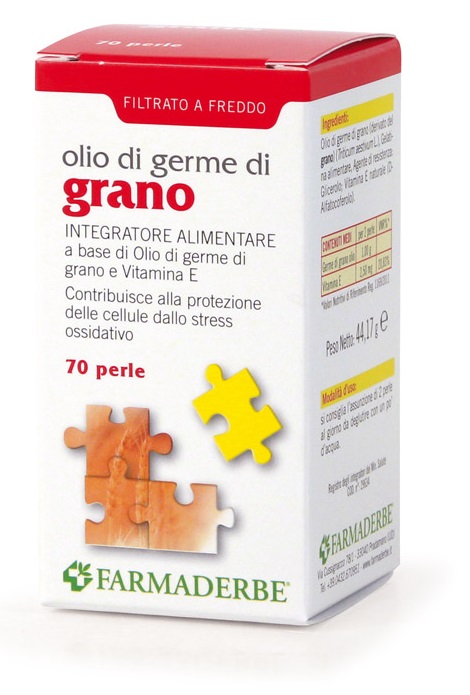 OLIO DI GERME DI GRANO 70 PERLE - Farmasanitas 