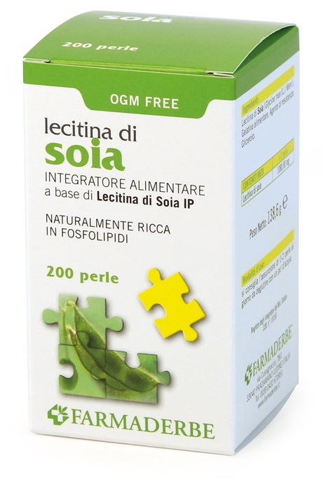 LECITINA DI SOIA 200 PERLE - Farmasanitas 