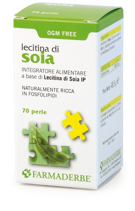 LECITINA DI SOIA 70 PERLE - Farmasanitas 