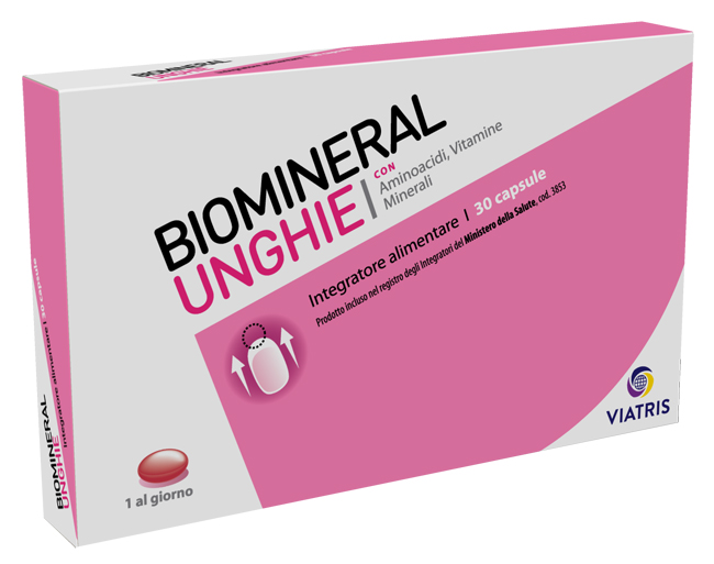 BIOMINERAL UNGHIE 30 CAPSULE - Farmasanitas 