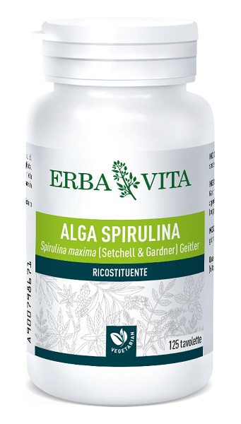 ALGA SPIRULINA 125 TAVOLETTE 400 MG - Farmasanitas 