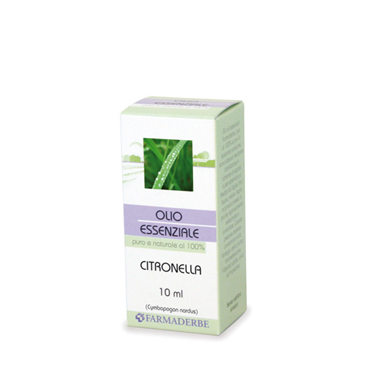 OLIO ESSENZIALE CITRONELLA 10 ML - Farmasanitas 