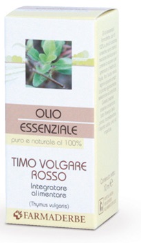 TIMO VOLGARE ROSSO OLIO ESSENZIALE 10 ML - Farmasanitas 