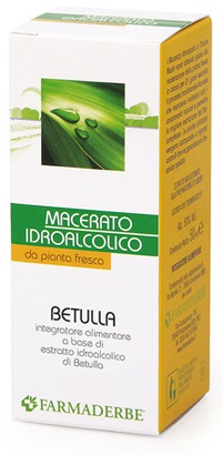 BETULLA MACERATO IDROALCOLICO 50 ML - Farmasanitas 