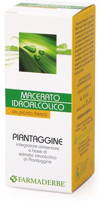 FARMADERBE PIANTAGGINE MACERATO IDROALCOLICO - Farmasanitas 