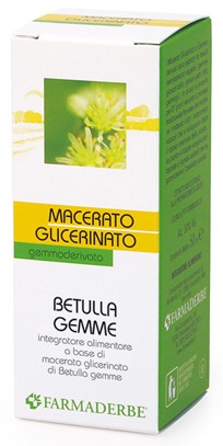 BETULLA GEMME MACERATO GLICERINATO 50 ML - Farmasanitas 