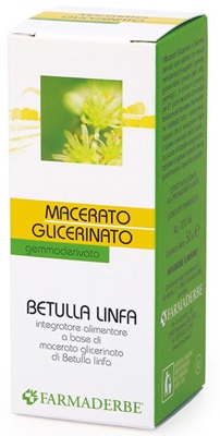 BETULLA LINFA MACERATO GLICERINATO 50 ML - Farmasanitas 