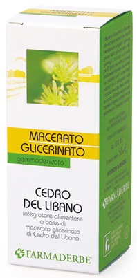 CEDRO LIBANO MACERATO GLICERINATO 50 ML - Farmasanitas 