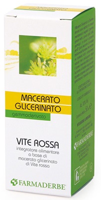 VITE ROSSA MACERATO GLICERINATO 50 ML - Farmasanitas 