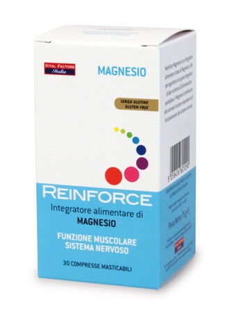 REINFORCE MAGNESIO 30 COMPRESSE MASTICABILI - Farmasanitas 