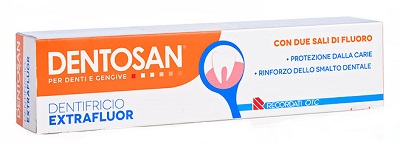 DENTOSAN EXTRAFLUOR DENTIFRICIO 75 ML - Farmasanitas 