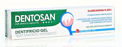 DENTOSAN GEL DENTIFRICIO CLOREXIDINA 0,2% 75 ML - Farmasanitas 