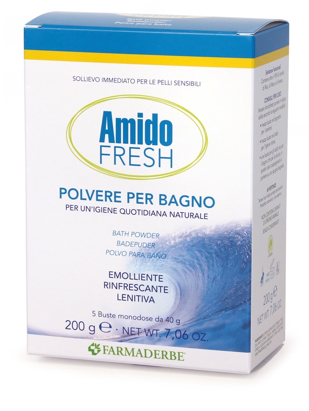 AMIDO FRESH POLVERE BAGNO 5 BUSTINE - Farmasanitas 