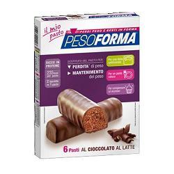 PESOFORMA BARRETTA CIOCCOLATO LATTE 12 X 31 G - Farmasanitas 