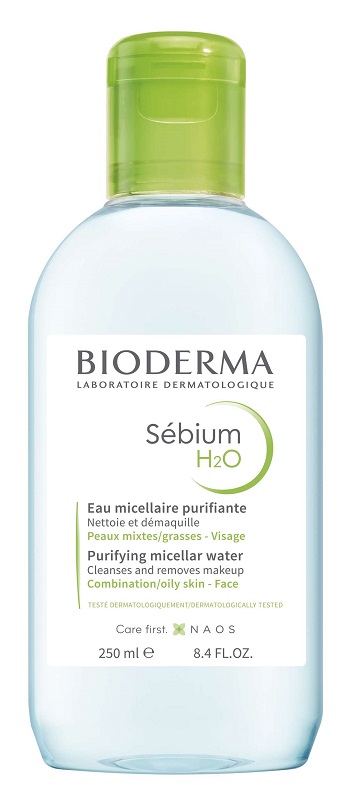 SEBIUM H2O ACQUA MICELLARE DETERGENTE PURIFICANTE 250 ML - Farmasanitas 