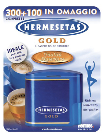 HERMESETAS GOLD 300+100 COMPRESSE 20 G - Farmasanitas 