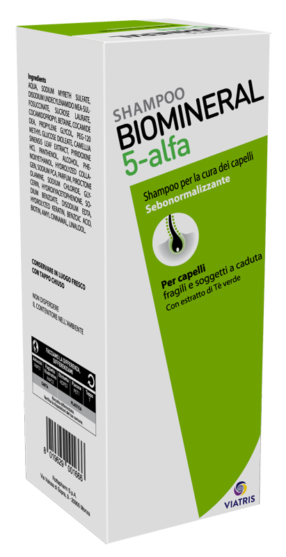 BIOMINERAL 5 ALFA SHAMPOO 200 ML - Farmasanitas 