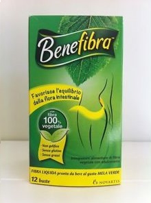 BENEFIBRA LIQUIDA 12 BUSTE X 60 ML - Farmasanitas 