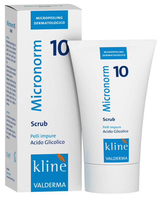MICRONORM SCRUB 10 PEELING 75 ML - Farmasanitas 