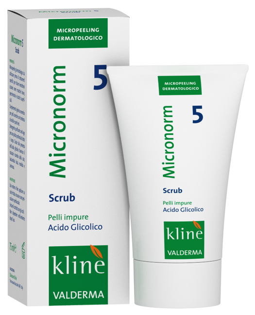 MICRONORM SCRUB 5 PEELING 75 ML - Farmasanitas 