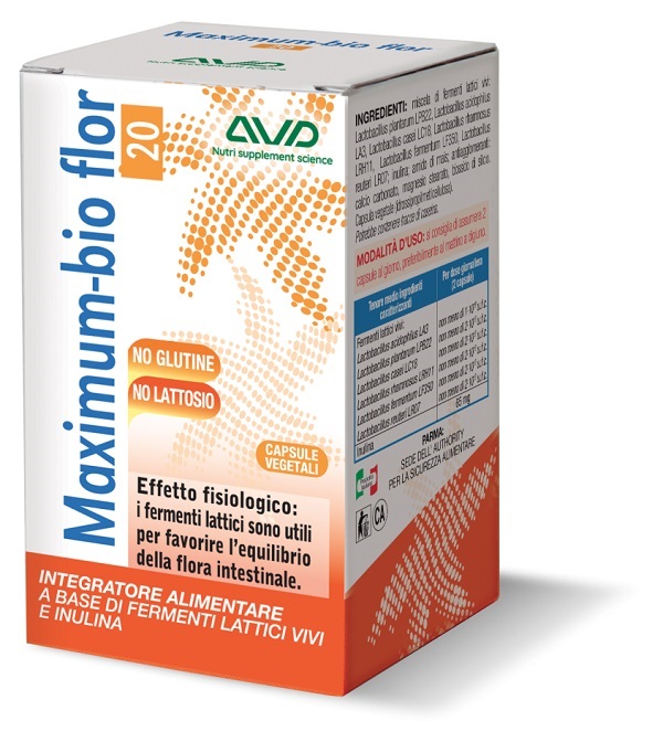 MAXIMUM BIO FLOR 20 40 CAPSULE - Farmasanitas 