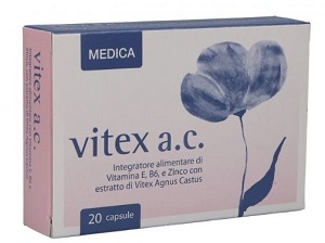 VITEX AC 20 CAPSULE - Farmasanitas 