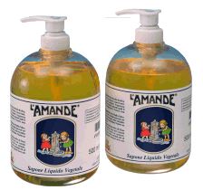 L'AMANDE MARSEILLE SAPONE LIQUIDO VEGETALE NON PROFUMATO 500 ML - Farmasanitas 