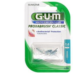 GUM PROXABRUSH CLASSIC 614 SCOVOLINO INTERDENTALE 8 PEZZI - Farmasanitas 