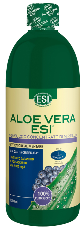 ESI ALOE VERA SUCCO MIRTILLO 1000 ML - Farmasanitas 