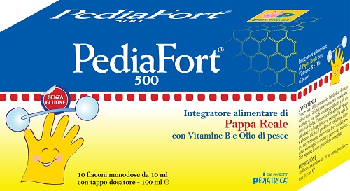 PEDIAFORT 500 10 FLACONI - Farmasanitas 