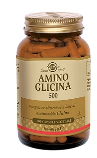 AMINO GLICINA 500 100 CAPSULE VEGETALI - Farmasanitas 