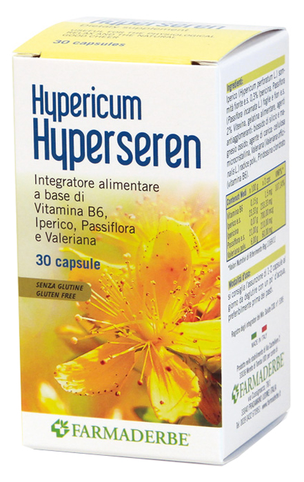 HYPERICUM HYPERSEREN 30 CAPSULE - Farmasanitas 