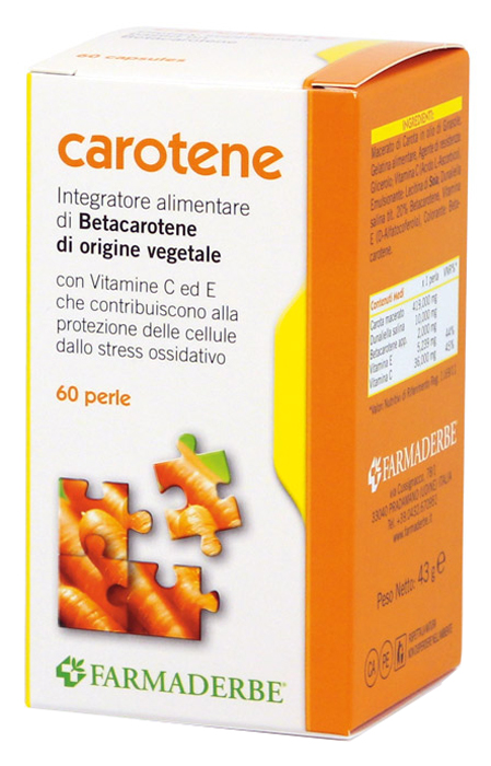 CAROTENE 60 PERLE - Farmasanitas 