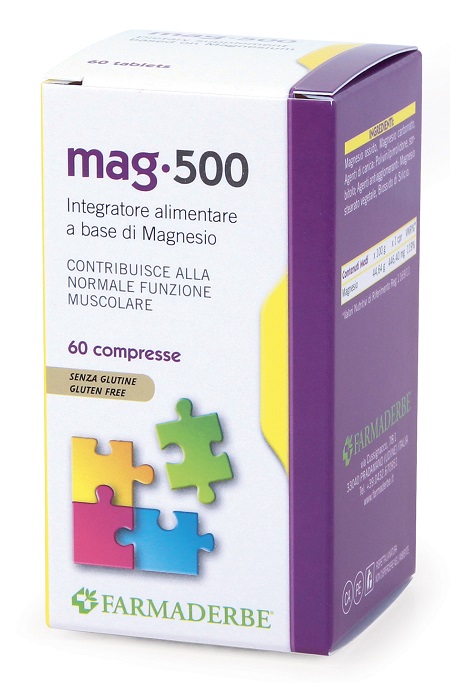 MAG 500 60 COMPRESSE - Farmasanitas 