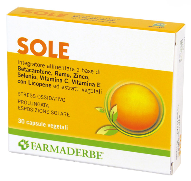 SOLE 30 CAPSULE - Farmasanitas 