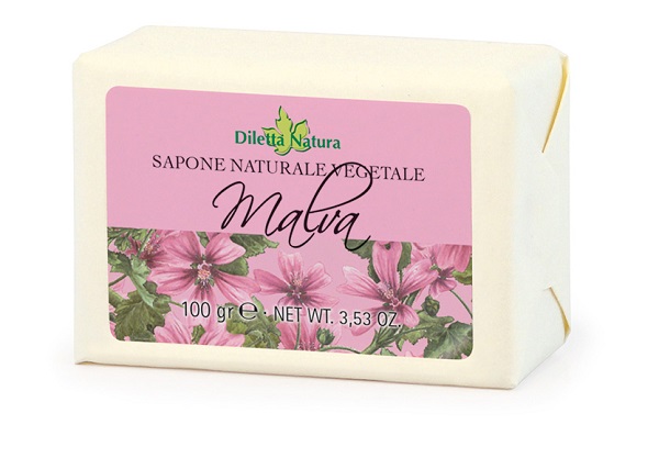 DILETTA N SAPONE MALVA 100 G - Farmasanitas 