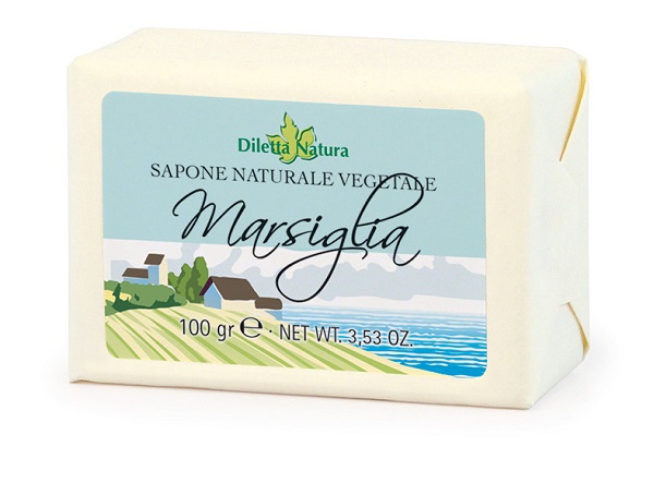DILETTA N SAPONE MARSIGLIA 100 G - Farmasanitas 