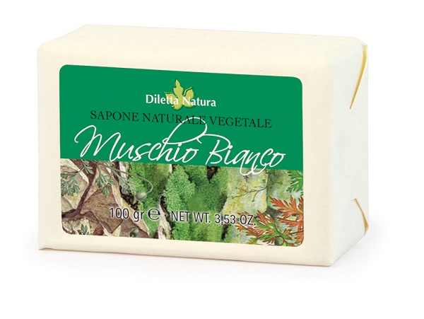 DILETTA N SAPONE MUSCHIO BIANCO 100 G - Farmasanitas 