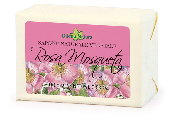 DILETTA N SAPONE ROSA MOSQUETA 100 G - Farmasanitas 