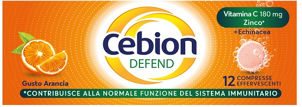 CEBION DEFEND 12 COMPRESSE EFFERVESCENTI - Farmasanitas 