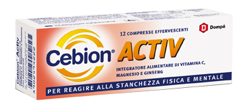 CEBION ACTIV 12 COMPRESSE EFFERVESCENTI - Farmasanitas 